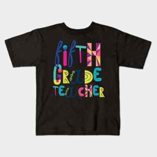 Cute 5th Grade Teacher Gift Idea Back to School Kids T-Shirt